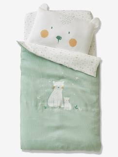 Têxtil-lar e Decoração-Roupa de cama bebé-Capas de edredon-Capa de edredon para bebé, tema My little bear
