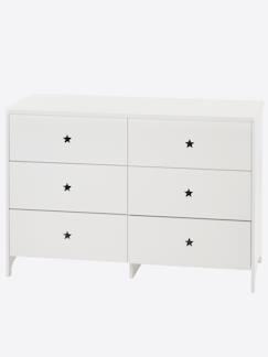 Quarto e Arrumação-Quarto-Mesas muda-fraldas-Cómoda com 6 gavetas, Linha Sirius