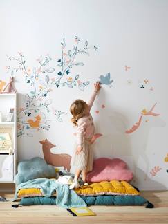 Têxtil-lar e Decoração-Decoração-Papel de parede, Autocolantes-Autocolante gigante, tema Floresta Encantada