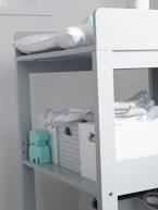 Mesa de mudas, tema Sirius Branco+Cinzento 