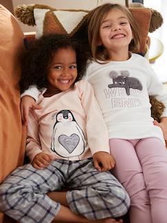 Menina 2-14 anos-Pijama "pinguim", para menina