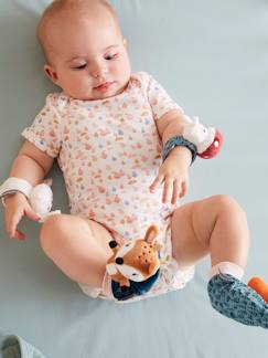 Brinquedos-Primeira idade-Bonecos-doudou, peluches e brinquedos em tecido-Guizos para pés e mãos, Floresta Encantada