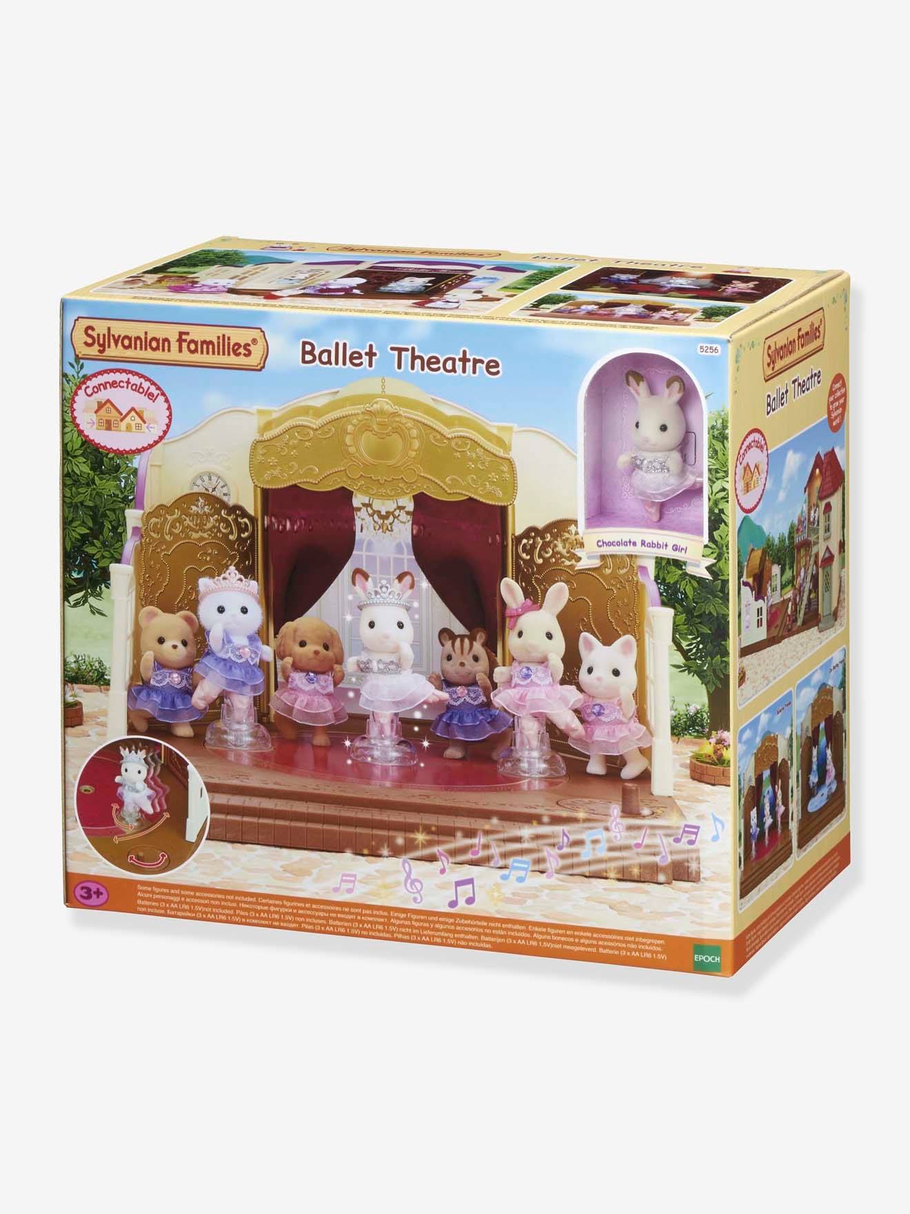 Teatro de Ballet - SYLVANIAN FAMILIES branco claro liso com motivo