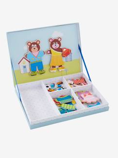 Brinquedos-Ursos magnéticos para vestir