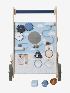 Brinquedos-Primeira idade- Baloiços, carrinhos de marcha, andarilhos e triciclos-Carrinho de marcha, com travões, em madeira FSC®