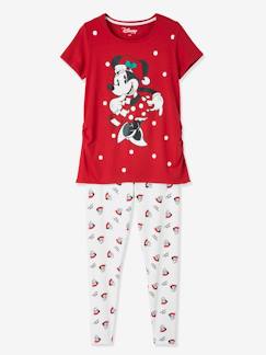 Roupa grávida-Pijama de Natal, Minnie da Disney®, para grávida