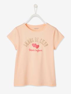 Menina 2-14 anos-T-shirts-T-shirt com mensagem engraçada, para menina