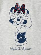 Conjunto Minnie® da Disney, t-shirt e calções, para criança CINZENTO MEDIO MESCLADO 
