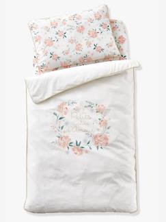 Têxtil-lar e Decoração-Roupa de cama bebé-Capa de edredon para bebé, tema Eau de Rose