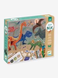 Brinquedos-Atividades artísticas-Conjunto o Mundo dos dinossauros, da DJECO