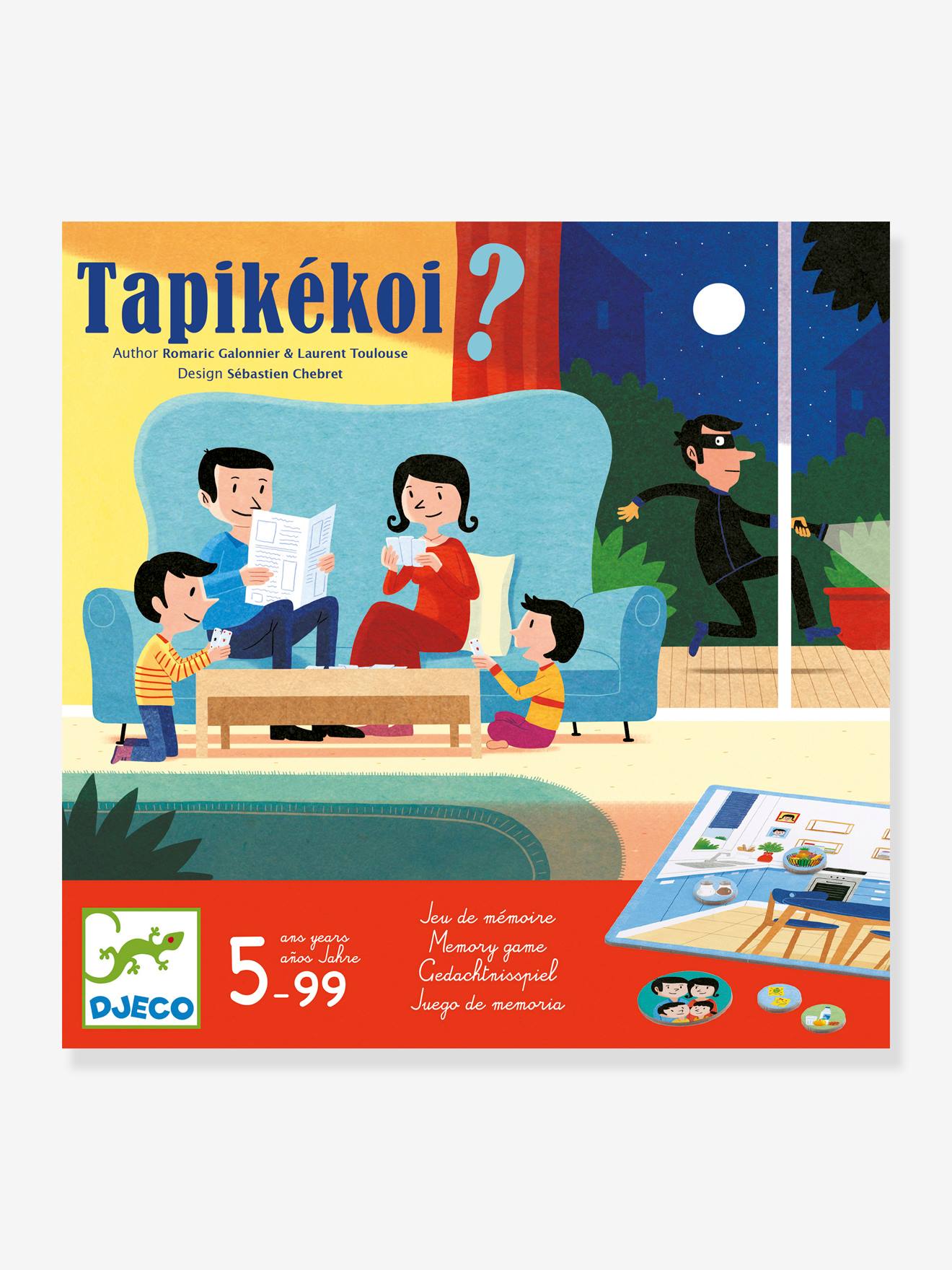 Jogo Tapikékoi, da  vermelho medio liso com motivo