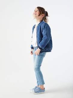 Menina 2-14 anos-Casacos, blusões-Blusão reversível estilo bomber, para menina