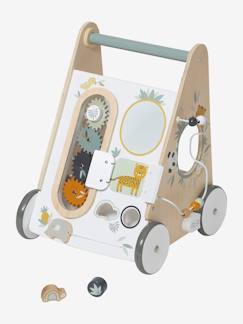 Brinquedos-Primeira idade- Baloiços, carrinhos de marcha, andarilhos e triciclos-Carrinho de marcha com travões Hanói, em madeira FSC®