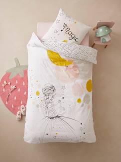 Têxtil-lar e Decoração-Roupa de cama criança-Prontos-a-dormir-Conjunto de cama para criança Magicouette®, Princesa & Bolinhas
