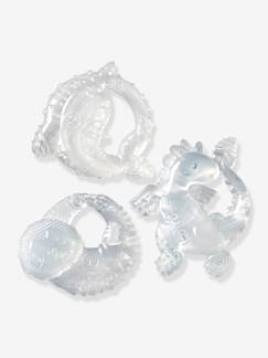 Brinquedos-Conjunto de 3 anéis de dentição, Cristal da INFANTINO