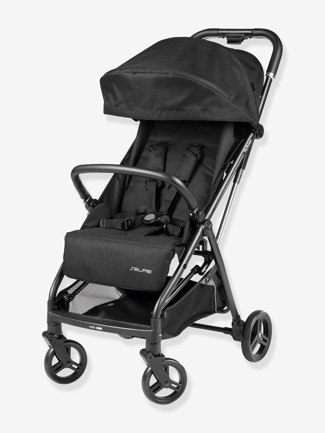 Carrinho de bebé Selfie da PEG PEREGO preto escuro bicolor/multicolo