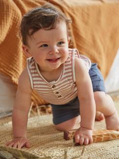 Bebé 0-36 meses-Calções em gaze de algodão, para bebé