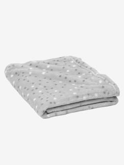 Têxtil-lar e Decoração-Roupa de cama bebé-Mantas, edredons-Manta em microfibra, estampado às estrelas