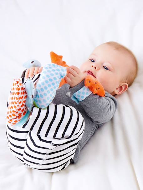 Pulseira e meias com guizo Multicolor 