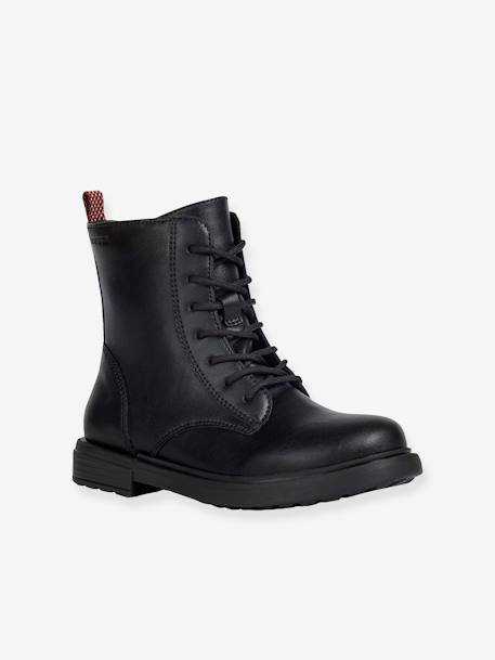 Botas para criança, J Éclair Girl D da GEOX® PRETO ESCURO LISO 