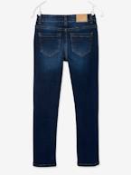 Jeans slim morfológicos 'waterless', medida das ancas ESTREITA, para menina AZUL ESCURO DESBOTADO+AZUL ESCURO LISO+CINZENTO ESCURO LISO+PRETO ESCURO LISO 