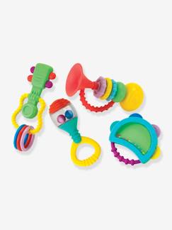 Brinquedos-Primeira idade-Conjunto musical com várias texturas, da INFANTINO