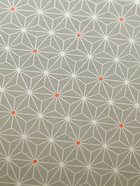 Almofada de amamentação multifunções VERTBAUDET Branco bolinhas+Cinza estrelas+Cinzento 