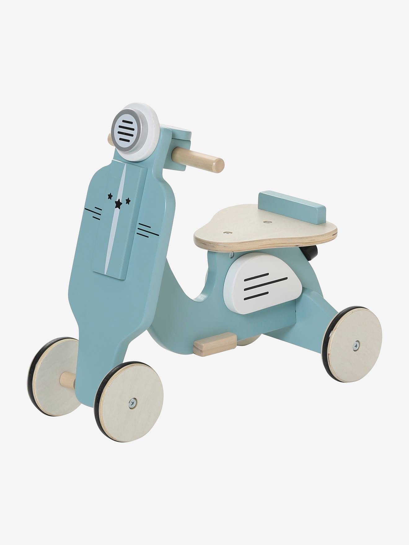Triciclo em madeira FSC® azul