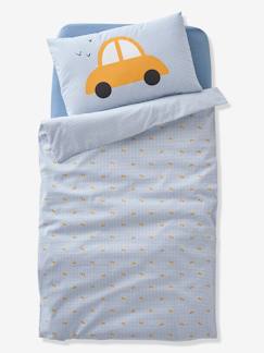 Têxtil-lar e Decoração-Roupa de cama bebé-Capas de edredon-Capa de edredon Oeko-Tex® para bebé, Carrinhos