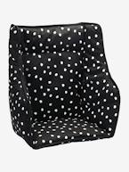 Almofada para cadeira alta VERTBAUDET Preto estampado 