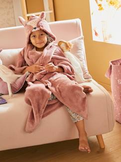 Menina 2-14 anos-Pijamas-Manta com mangas Animal