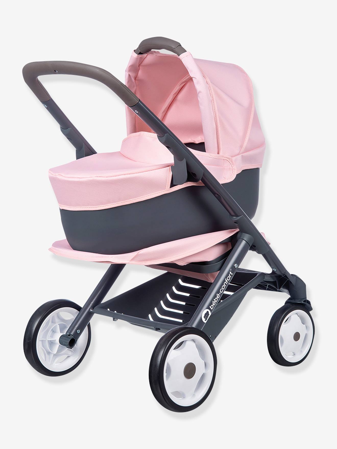 Carrinho de bebé e alcofa Bébé Confort - SMOBY rosa