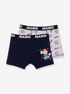 -Lote de 2 boxers Super Mario®, para criança