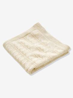 Têxtil-lar e Decoração-Roupa de cama bebé-Mantas, edredons-Manta ajurada com lurex, para bebé