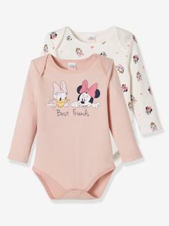 Bebé 0-36 meses-Bodies-Lote de 2 bodies para bebé menina, Minnie & Friends da Disney®