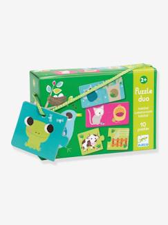 Brinquedos-Jogos educativos- Puzzles-Puzzle Duo Habitat - da DJECO