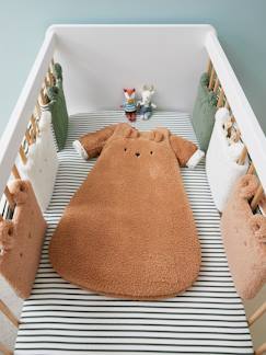 Têxtil-lar e Decoração-Roupa de cama bebé-Contornos de berço-Contorno de berço antichoques, Green Forest