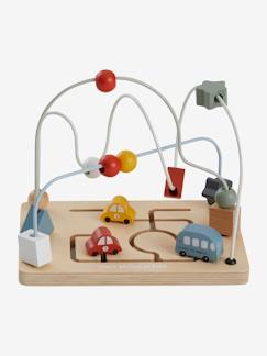 Brinquedos-Primeira idade-Labirinto-ábaco Carrinhos, em madeira FSC®