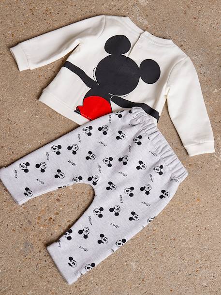 Sweat Mickey® da Disney BEGE CLARO LISO COM MOTIVO 