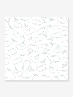 Têxtil-lar e Decoração-Decoração-Papel de parede tecido LILIPINSO - Motivo Baleias