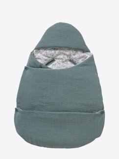 Puericultura-Capas para carrinho de bebé, mantas-Capa para cadeirinha ovo-Ninho transformável, em gaze de algodão