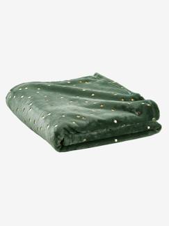 Têxtil-lar e Decoração-Roupa de cama bebé-Manta com corações dourados, para criança