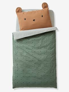 Têxtil-lar e Decoração-Roupa de cama bebé-Capa de edredon para bebé, Green Forest
