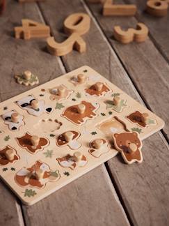 Brinquedos-Jogos educativos-Puzzle com pegas, Green Forest