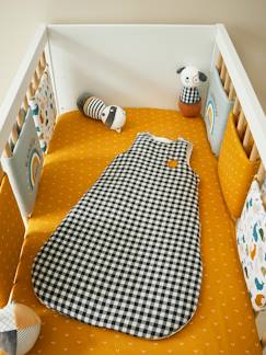 Têxtil-lar e Decoração-Roupa de cama bebé-Contornos de berço-Contorno de berço/contorno de parque Mini Zoo, Oeko-Tex®