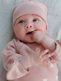 Bebé 0-36 meses-Conjuntos-Conjunto de 3 peças para bebé: camisola + calças  + gorro + luvas sem dedos