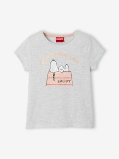 Menina 2-14 anos-T-shirts-T-shirts-T-shirt Snoopy Peanuts®, de mangas curtas, para criança
