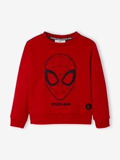 Menino 2-14 anos-Camisolas, casacos de malha, sweats-Sweat Homem-Aranha® em moletão, para criança