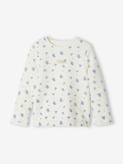 Menina 2-14 anos-Camisolas, casacos de malha, sweats-Sweatshirts -Sweat estampada, efeito ligeiramente acolchoado, para menina