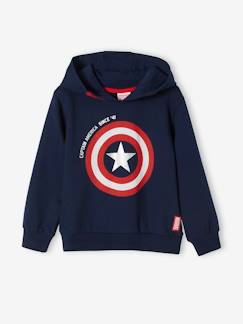 Menino 2-14 anos-Camisolas, casacos de malha, sweats-Sweat Capitão América da Marvel®, em moletão, para criança